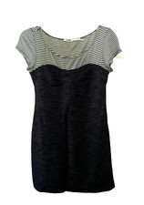 URBAN OUTFITTERS KIMCHI BLUE STRIPED BODICE BLUE/WHITE MINI DRESS!   SZ S   NWOT