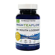 Natural Dry Mouth Lozenge w/ Xylitol, Clinically Tested, Developed by University