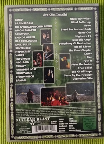 Summer Breeze,All Areas 2002,DVD, Germany(2003Nuclear Blast),RAR,Brandneu/Folie! - Bild 2 von 5