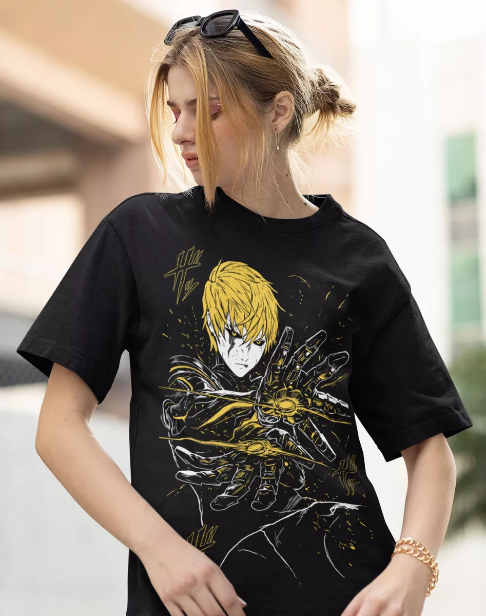 Genos T Shirt Anime Manga Villain One Punch Man Graphic Tee S To