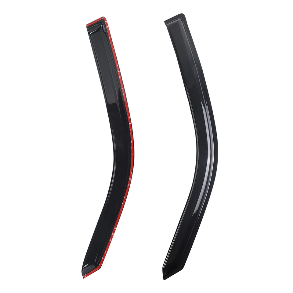 For 2009-2015 Honda Pilot Window Vent Visor Rain Guards Deflectors Sun Shades - Image 4 of 4