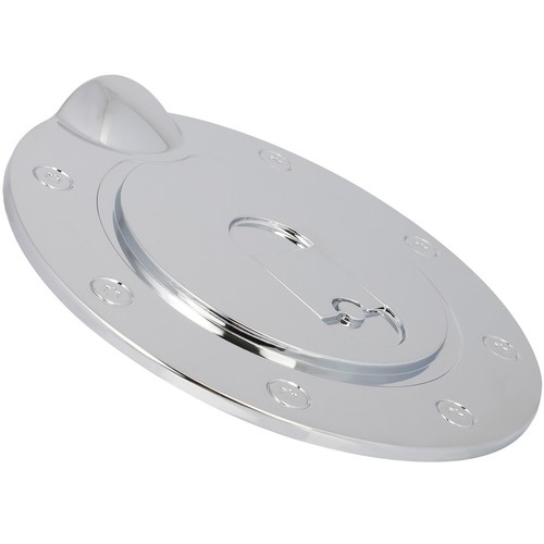 Fits 2015-2016 Ford F150 3.5L 5.0L Chrome Gas door Cover - Picture 10 of 24