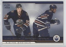 2001-02 Pacific Riding Shotgun Ryan Smyth Georges Laraque #411 0a4