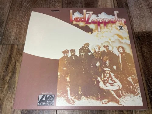 Led Zeppelin II Atlantic 1969 Reissue LP Vinyl Stereo Germany Pressing