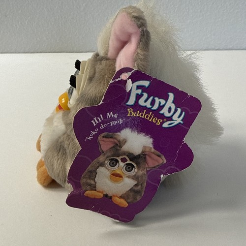 Furby Buddies "Hug Me", Blue Eyes With Tag 1999 Tiger Electronics With Tag - Picture 3 of 7