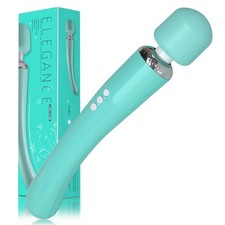 Metooka Therapeutic Cordless Massager - Powerful Massage Tool Aquamarine