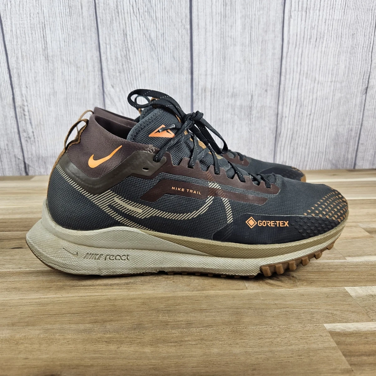 Nike React Pegasus Trail 4 GORE-TEX Anthracite Ale Brown for Sale