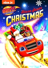 NICK JR: BLAZE AND THE MONSTER MACHINES BLAZE SAVES CHRISTMAS (DVD) BRAND NEW!!!