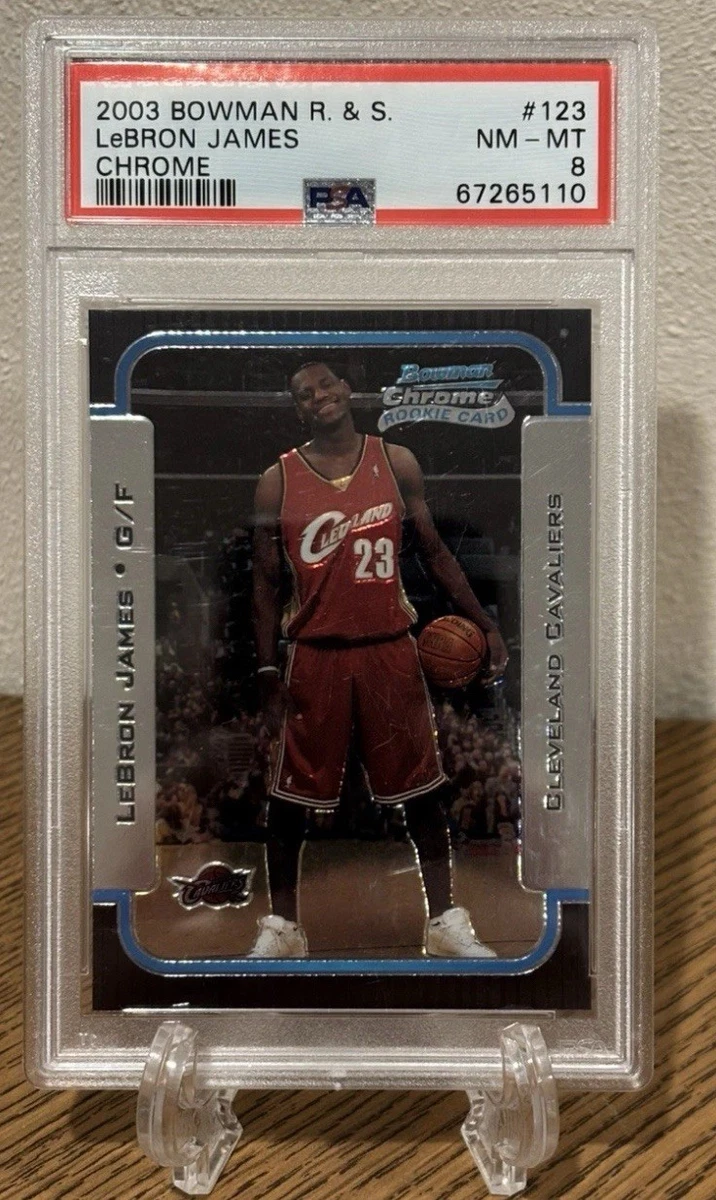 Bowman LeBron James Basketball Rookie Sports Trading Cards