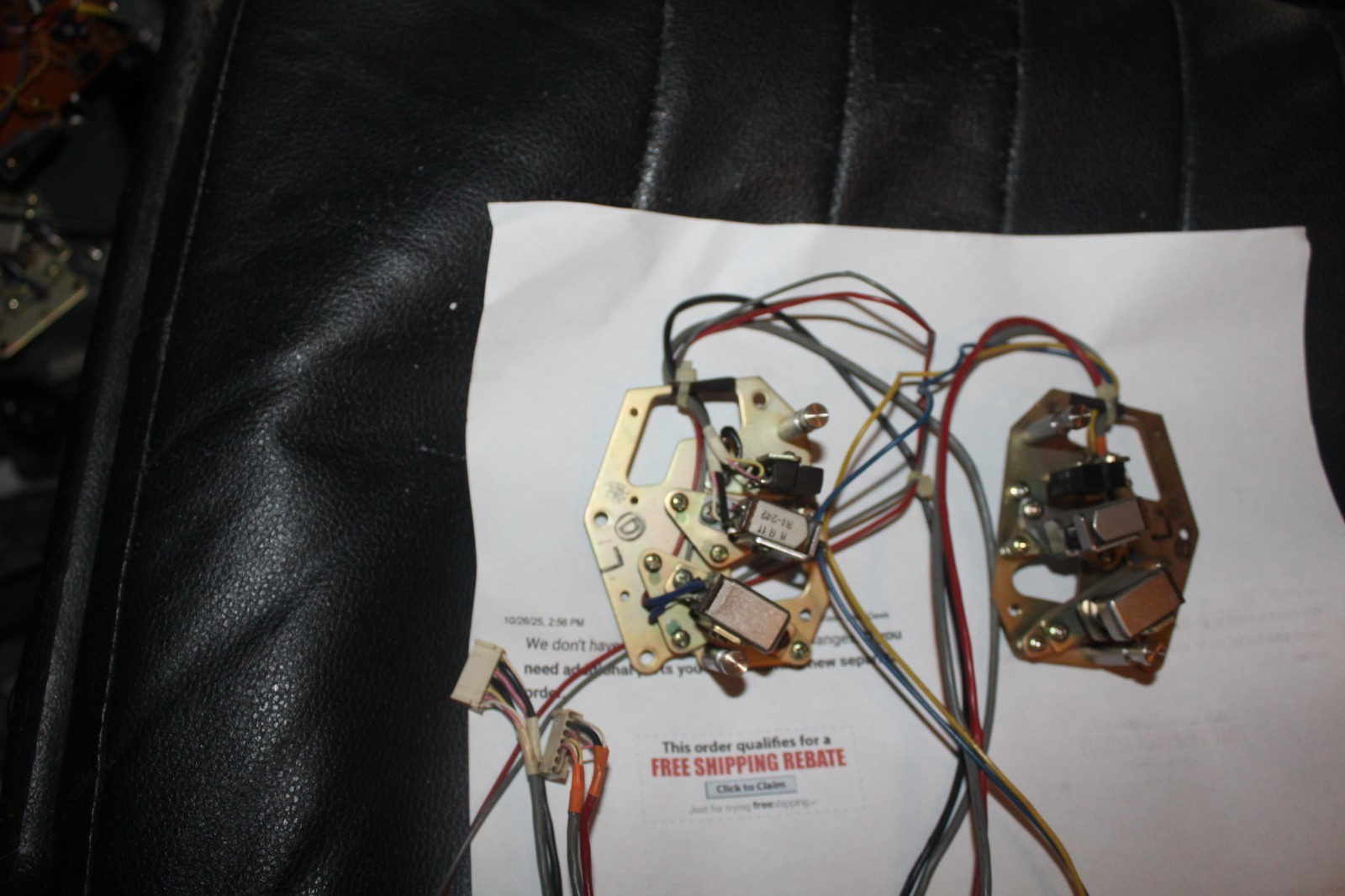 akai gx-77 reel to reel tape recorder head stacks left and right