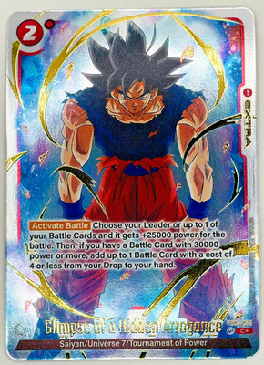 Glimpse of a Hidden Arrogance | C* Dragon Ball Fusion World Foil Card | LP