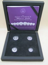 COINS - 2022 Platinum Jubilee Maundy Set Fine Silver Only 499 Produced  -Bag 343