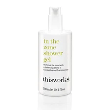 This Works In The Zone Shower Gel | Refreshing Body Wash with Eucalyptus & Fr...