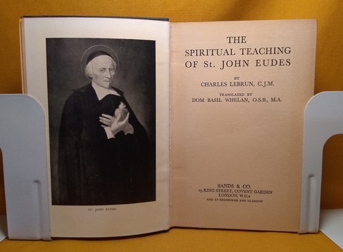Spiritual Teachings of St John Eudes, Charles Lebrun 1st English Edition 1934 HC - Picture 2 of 11