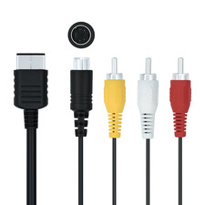 S-Video Composite Cable Adapter Cord for Sega Dreamcast