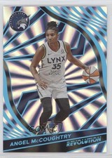 2022 Panini Revolution WNBA Sunburst 70/75 Angel McCoughtry #29 5lz