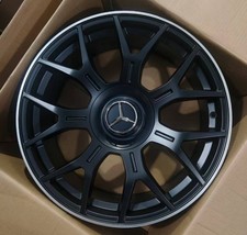20 Inch Staggered E63 Mercedes Amg Rims Set 4 E53 E63s Matte Black