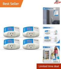 Professional Surge Protector for Valuable Home Electronics - 15A, 125V, 4 Pack