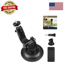 High-Strength Suction Cup Camera Mount for Vehicles Boats - Adjustable Angles