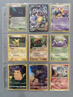 Pokemon Card Lot 9 Cards Vintage Holo Rare DELTA SPECIES STAMPED Pikachu Ditto