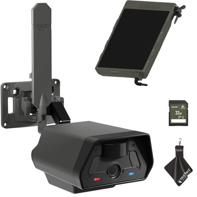 TACTACAM Defend Cellular Security Camera - No WiFi Required - Motion...