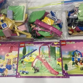Vintage LEGO Belville 5870 5880 5890 Playhouse, Pony, Playland Parts & Manuals