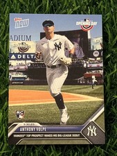 Anthony Volpe 2023 Topps Now #2 MLB Debut Rookie Card New York Yankees. rookie card picture