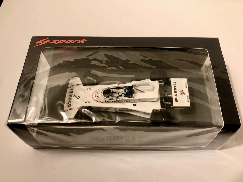 1/43 Spark S7303 Lotus 74 F2 N°2 R.Peterson I.G.B. GP 1973, New - Immagine 2 di 2
