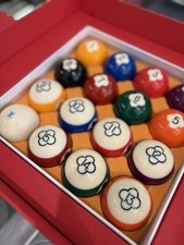 Aramith LV Inspired Billiard Pool Ball Set - 15 Balls New in Box