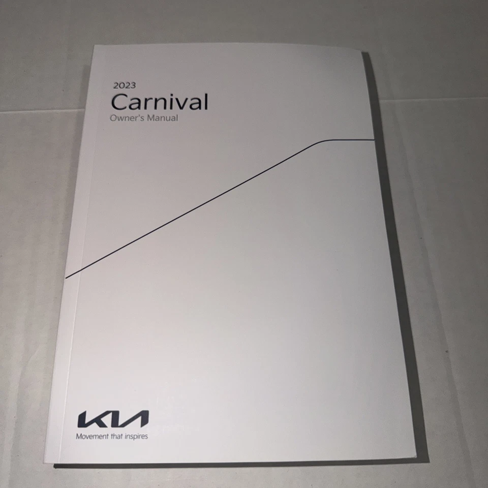KIA CARNIVAL 2023 JUEGO MANUAL DEL PROPIETARIO 23 + estuche LX EX SX + GUÍA DE INFOENTRETENIMIENTO NUEVO Foto 3 de 4