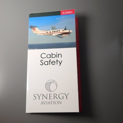 Synergy Aviation G-OMSV Hawker Beechcraft B200GT Safety Card 