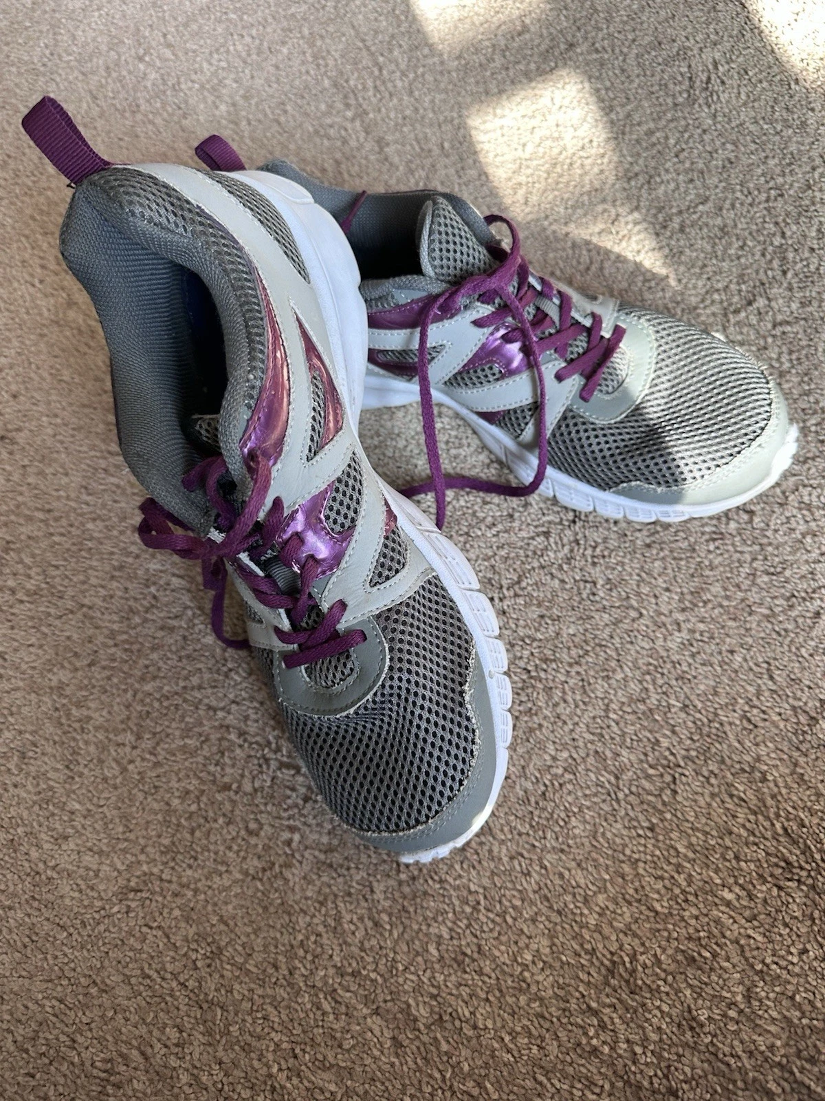 Baskets de course femme Reebok Run Supreme 2.0 MT gris violet orchidée taille 9