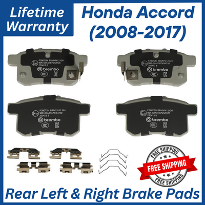 #ad Brembo OEM Rear Ceramic Brake Pads Kit For 2008 2017 Honda Accord 12 Yr Warranty $73.99