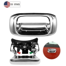 CHROME Rear Tailgate Handle & Bezel NEW for 1999-2006 Silverado Sierra 1500 2500