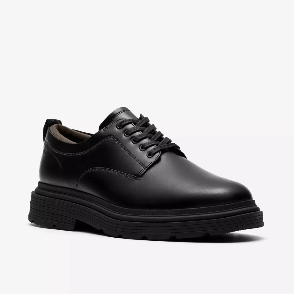 scarpe Clarks original BADBURY pelle nero au/25 n° 40 41 42 43 44 - Imagen 4 de 4