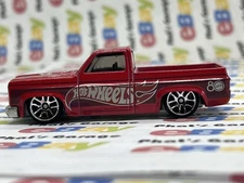 83 CHEVY SILVERADO HOT WHEELS 2025 MATTEL 80th ANNIVERSARY Premium Metal Base