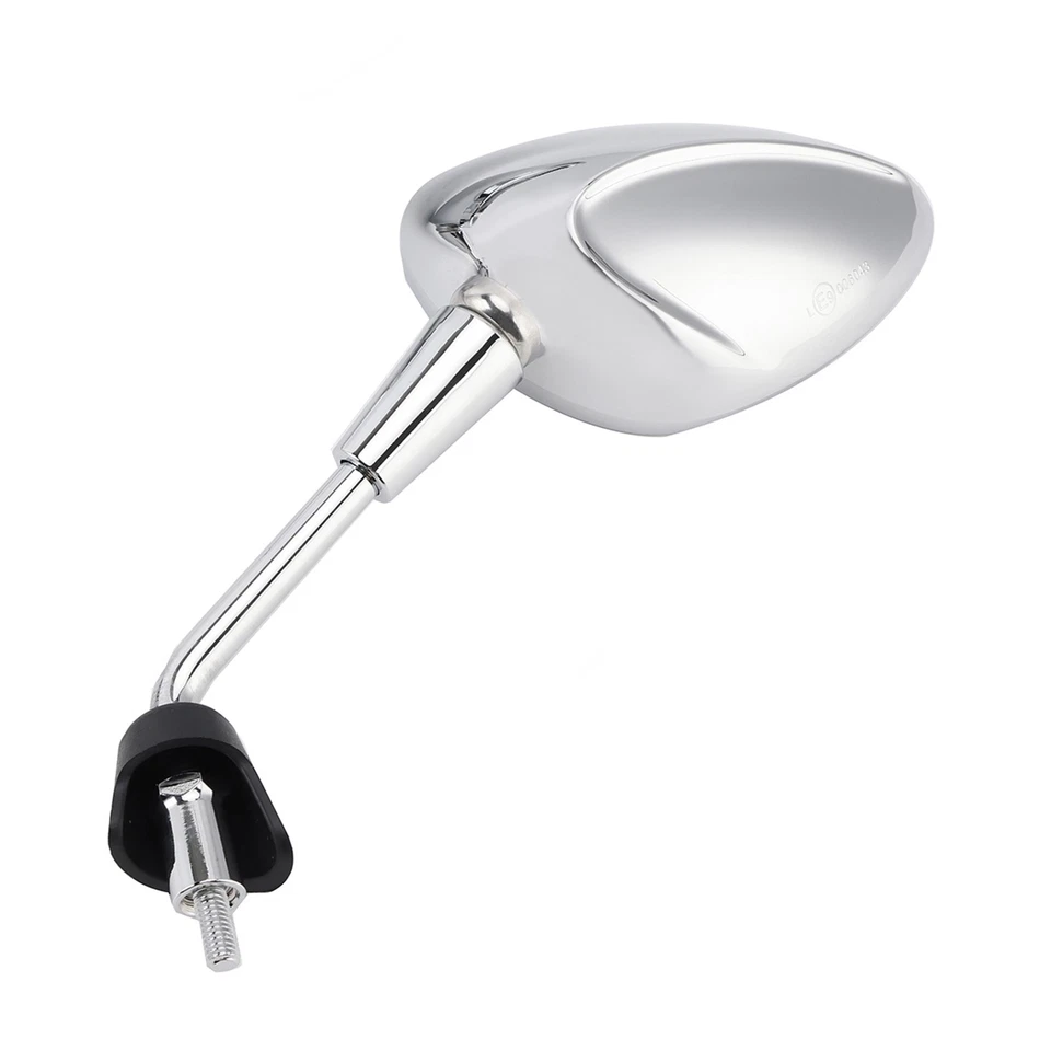 Mirror M8 Shorty left&right Chrome For Piaggio Vespa Sprint 50 125 150 Scooter Foto 4 de 4