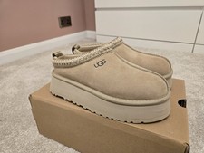 UGG Tazz Platform Slipper Mustard UK Size 6 BNIB (Genuine) Sameday Dispatch.