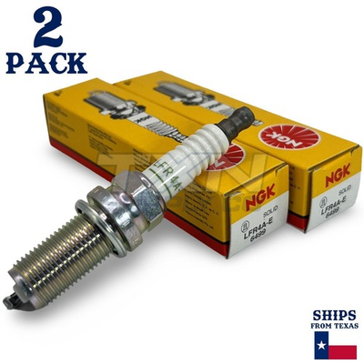 #ad #ad NGK 6499 Spark Plugs LFR4A E 2 Pack $27.77