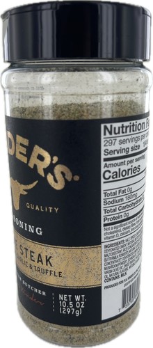 Kinder's Prime Steak with Black Garlic & Truffle Seasoning (10.5 Ounce) - Picture 3 of 5
