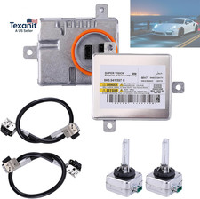 2PCS Xenon Headlight Ballast Control Unit Module Set with D3S Bulb Compatible fo