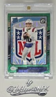 Donruss Optic Green Velocity NFL shield patch Drake Maye RC 1 of 1