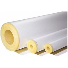 Johns Manville 690441 Pipe Insulation, 7/8" Od, 3 Ft. L, Fiberglass, 1/2 In Wall