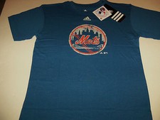 NEW YORK METS ADIDAS SHORT SLEEVED T-SHIRT YOUTH SZ LARGE 14/16 NWT