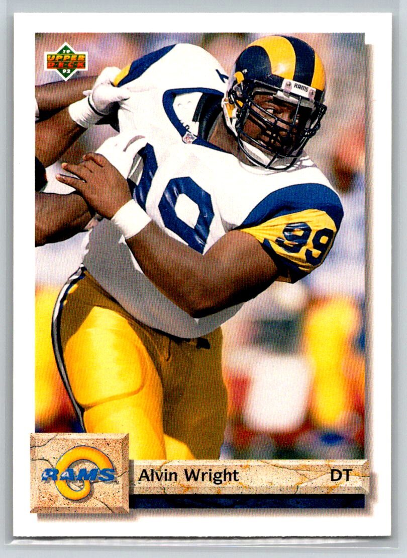 1992 Upper Deck #205 Alvin Wright