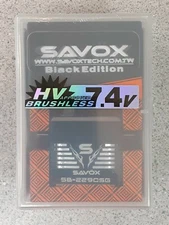Savox SB-2290SG Black Edition Monster Torque Brushless Steel Gear Servo New!!