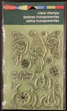 Stampendous Christmas Build A Snowman Clear Stamps