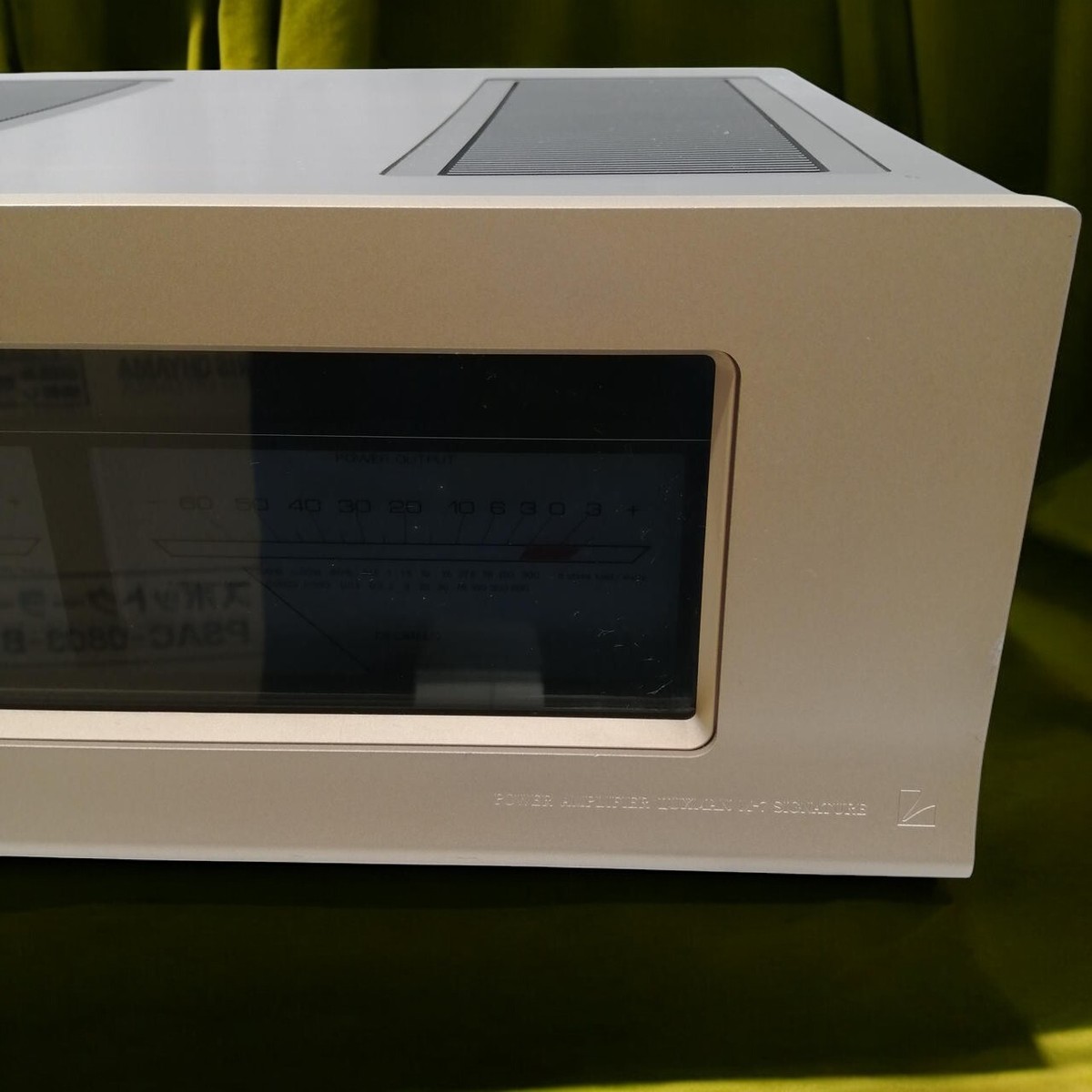 Vintage Rare] Luxman M-7 Stereo Power Amplifier Working maintained