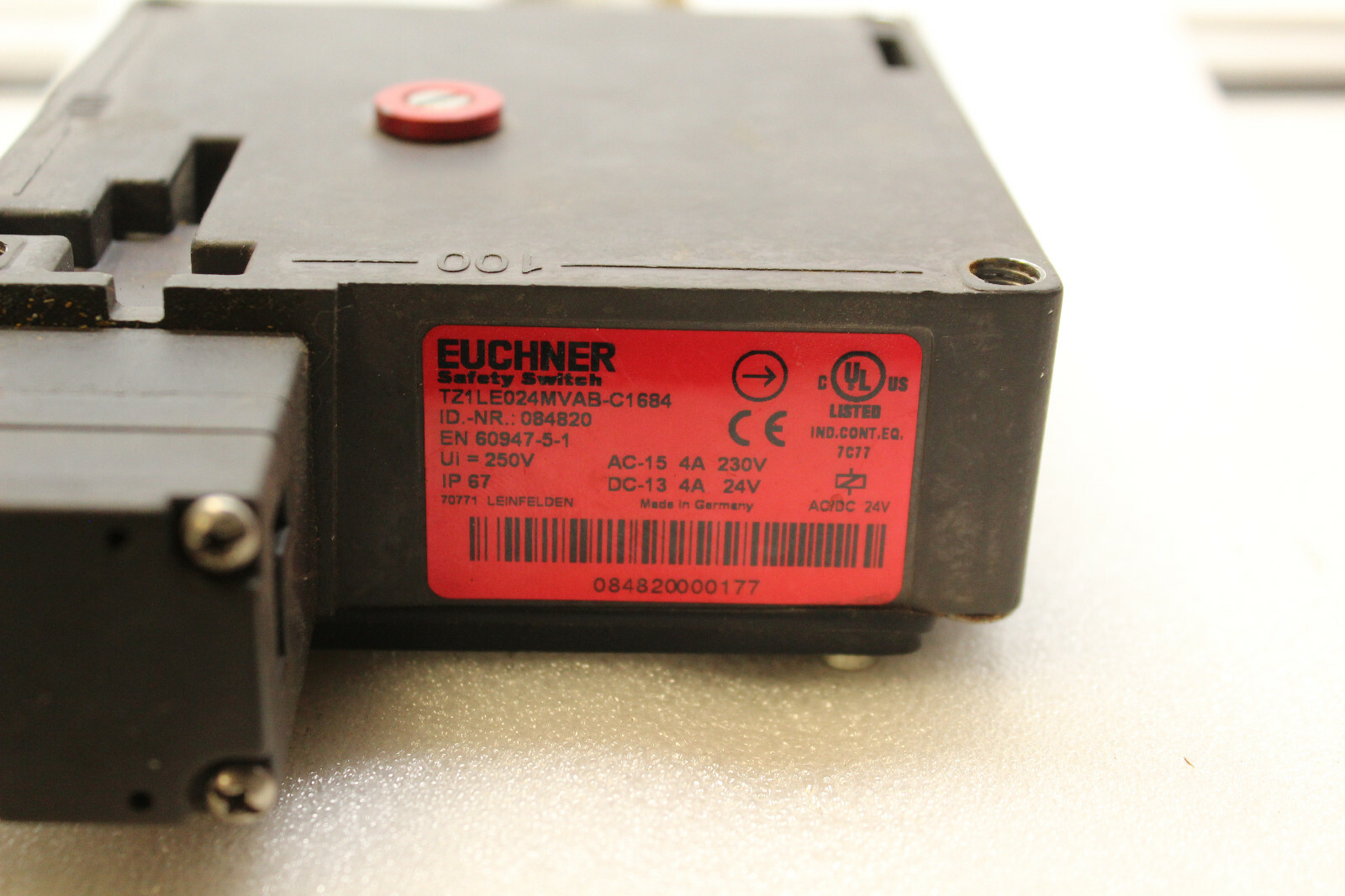 EUCHNER SAFETY SWITCH TZ1LE024MVABC1684 eBay