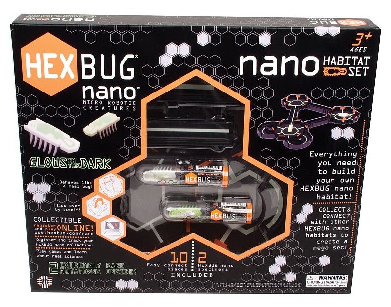 hexbug nano glow in the dark habitat